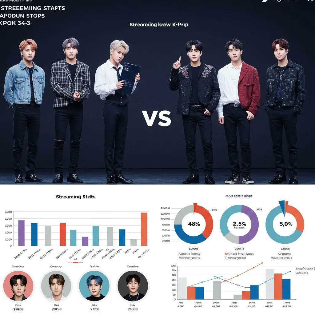 IVE vs ENHYPEN Popularity 2025